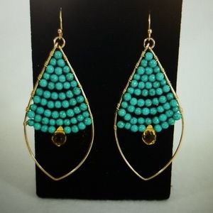 Stella & Dot Goa drop earrings